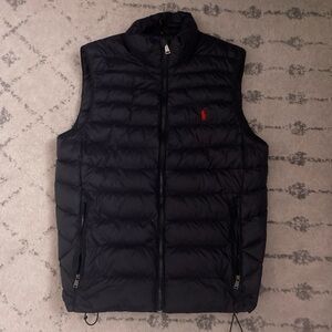 Mens Black Polo Ralph Lauren Vest